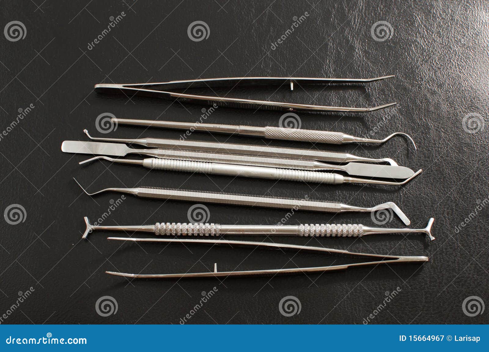 Set of Dental Care Instruments . Stock Image Image of dentist, sharp