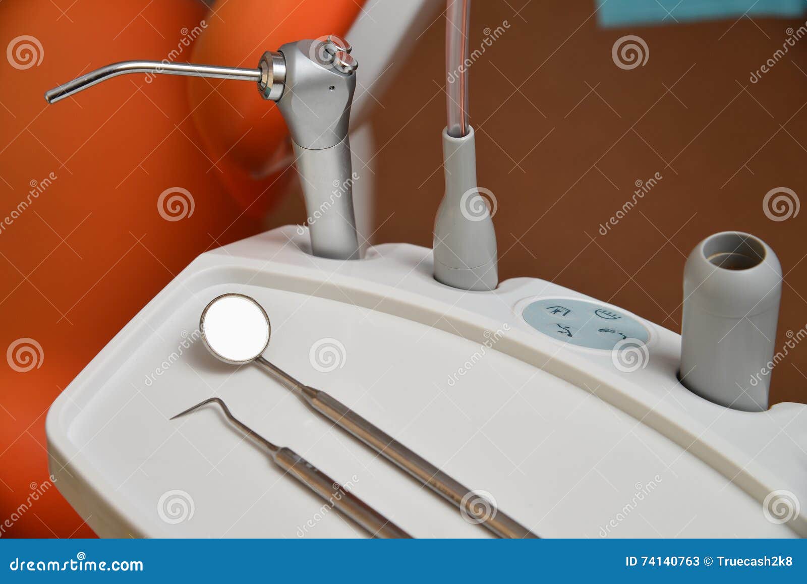 Set of Dental Equipment in Clinic Stock Image Image of closeup