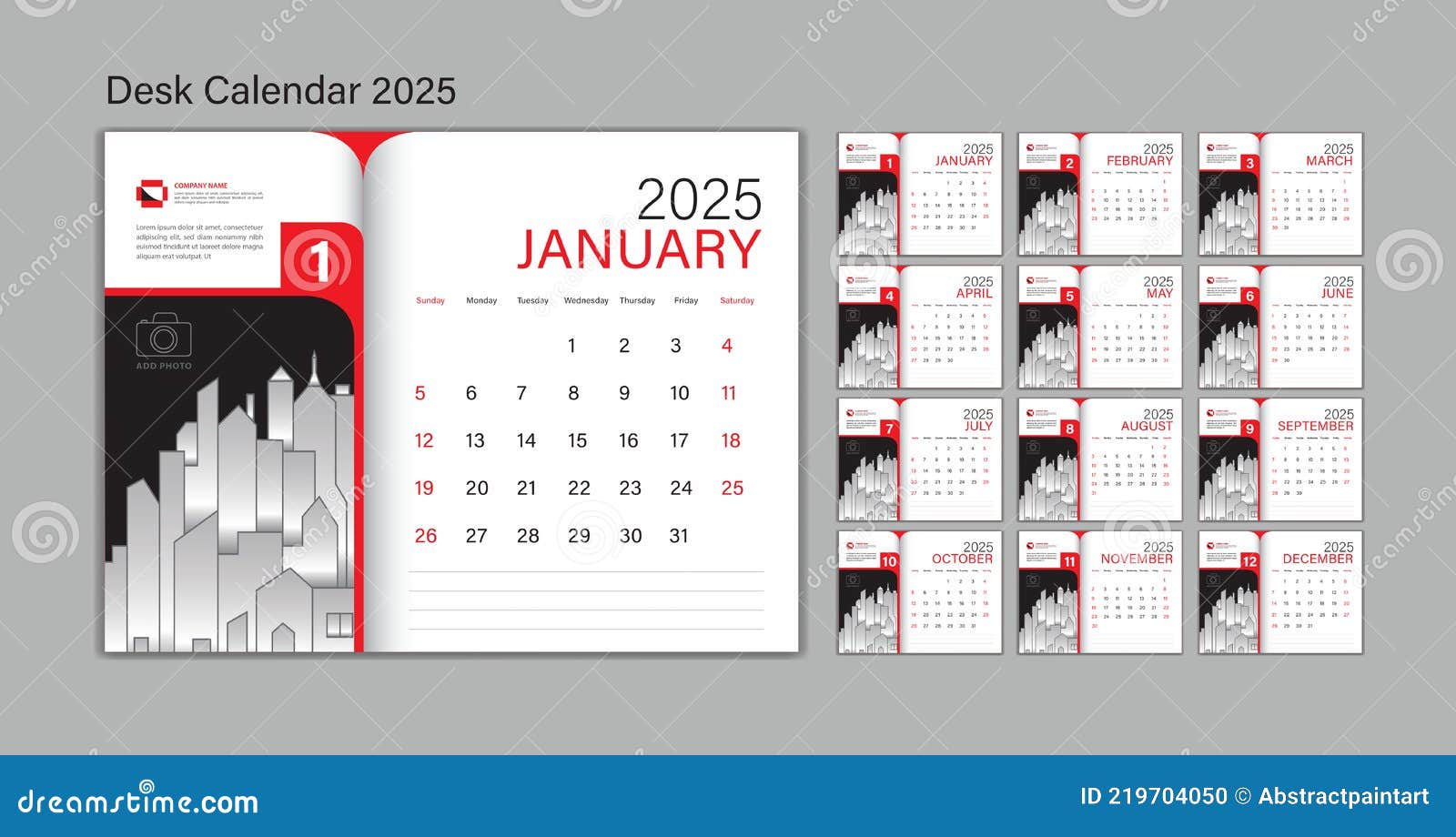 set-desk-calendar-2025-template-vector-planner-design-wall-calendar-2025-year-poster-week