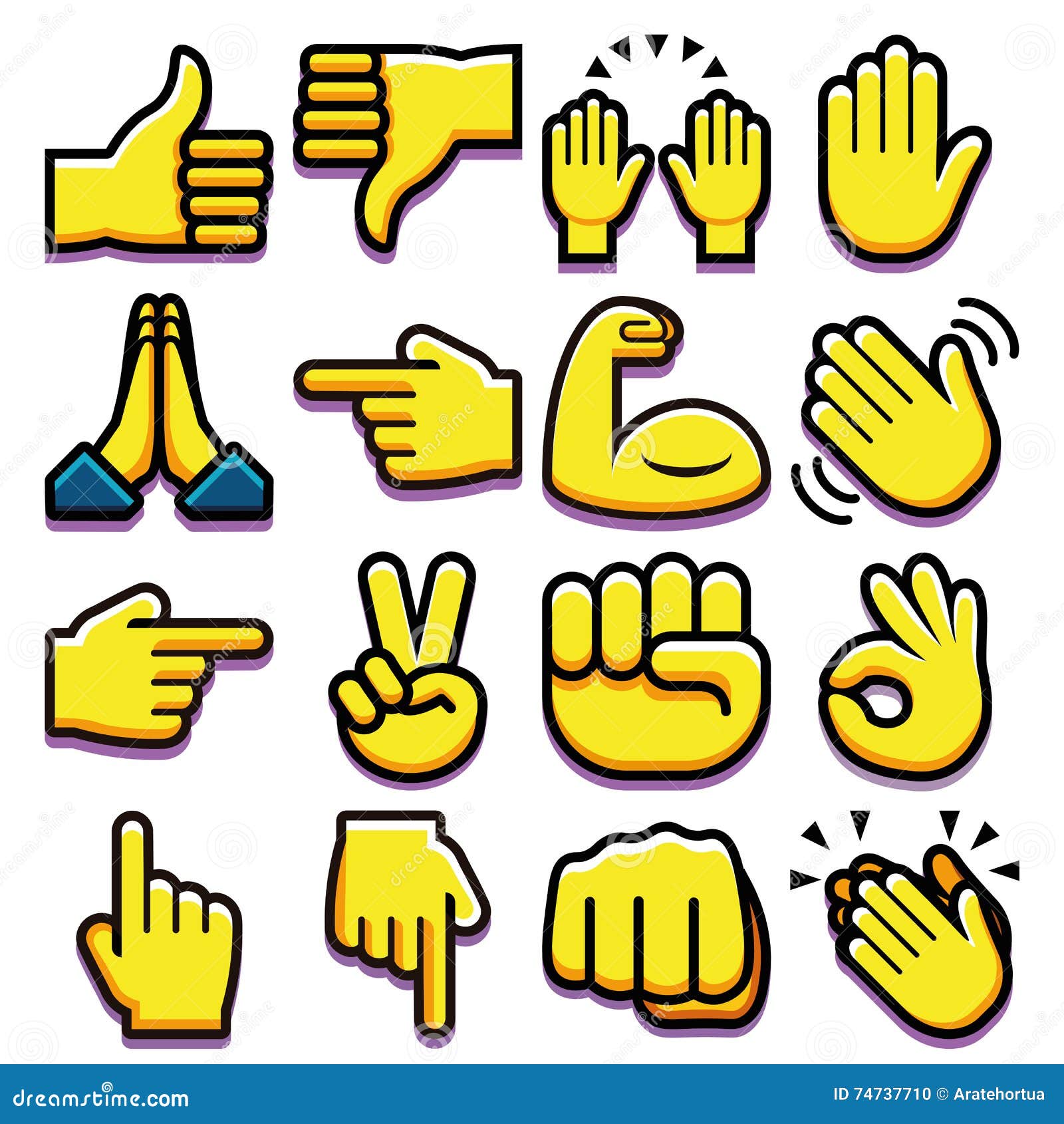 What Do All The Hand Emojis Mean? Prayer Hands, Applause, & Peace Sign,  Explained