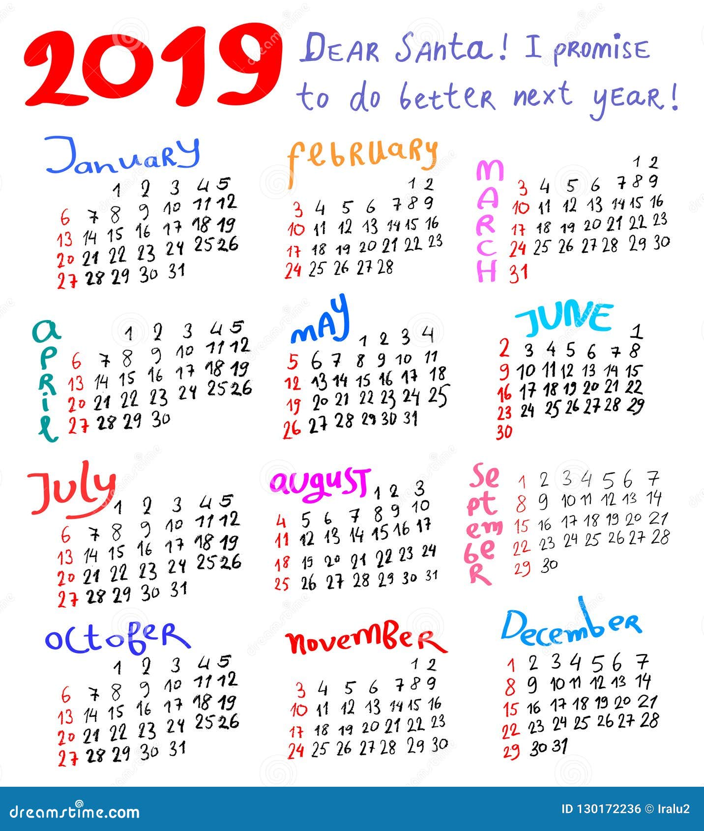 Set Of Digits 19 Year Calendar In Funny Childish Style Hand Drawn Calligraphy Style Stock Vector Illustration Of Diary Greeting Set Of Digits 19 Year Calendar In Funny Childish Style Hand Drawn Calligraphy Style Stock Vector Illustration Of Diary Greeting