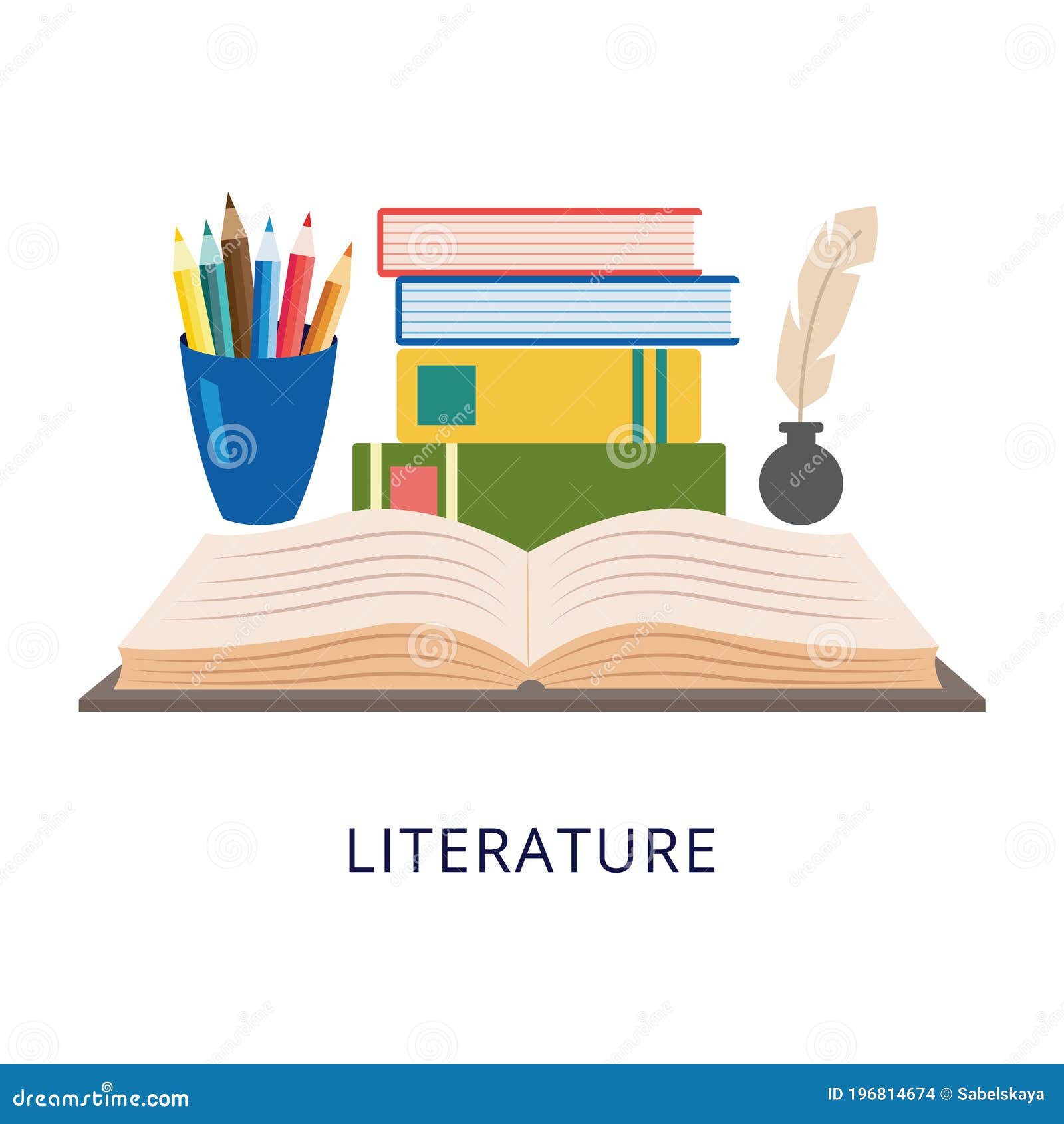 literary clipart