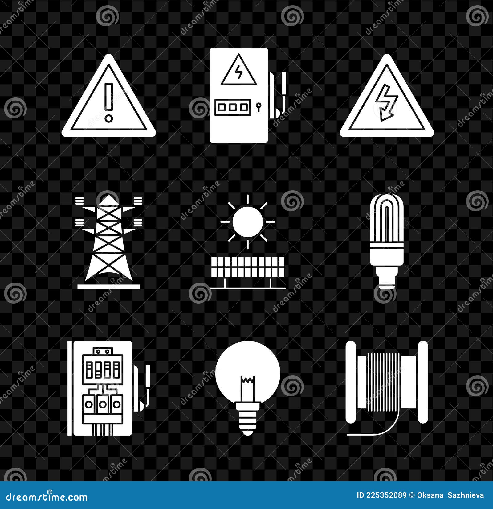 High Voltage Cable Roll Stock Illustrations – 125 High Voltage Cable Roll  Stock Illustrations, Vectors & Clipart - Dreamstime