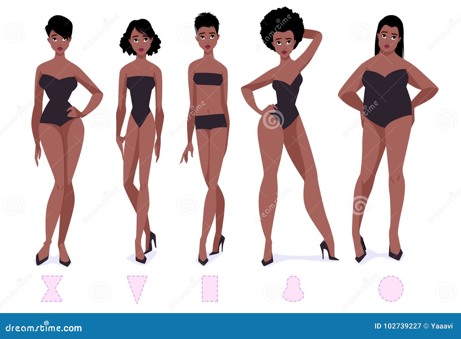 https://thumbs.dreamstime.com/z/set-female-body-shape-types-five-types-set-female-body-shape-types-five-types-african-american-women-vector-cartoon-102739227.jpg