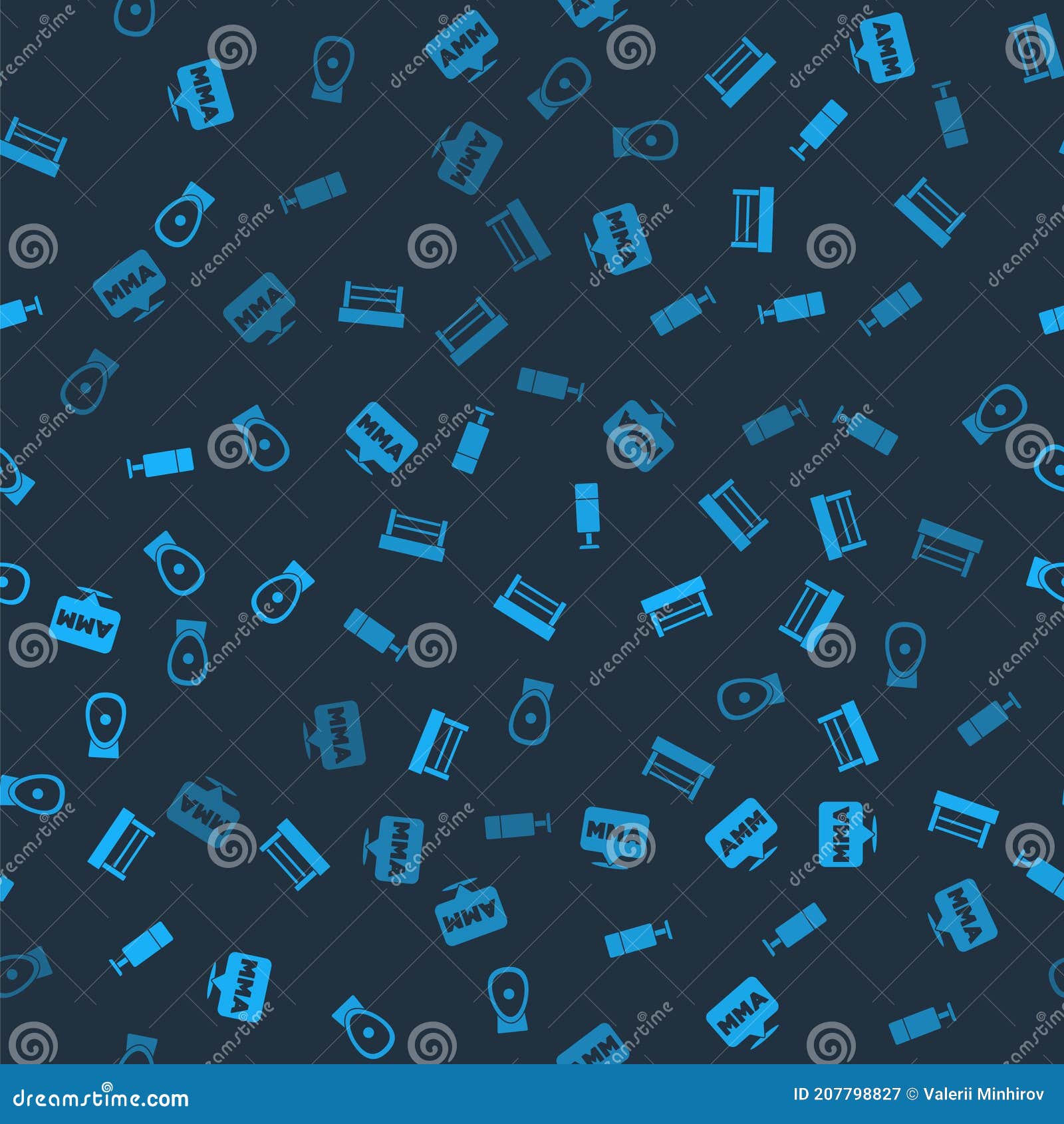 Set Fight Club MMA, Boxing Ring, Punching Bag and Training Paws on