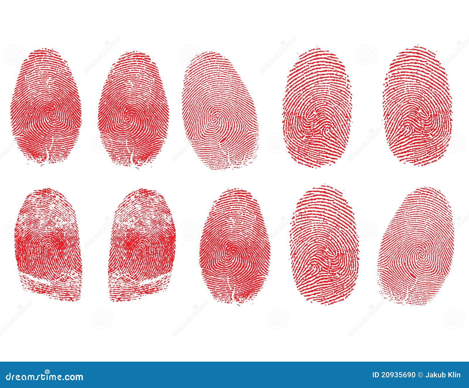 set of fingerprints