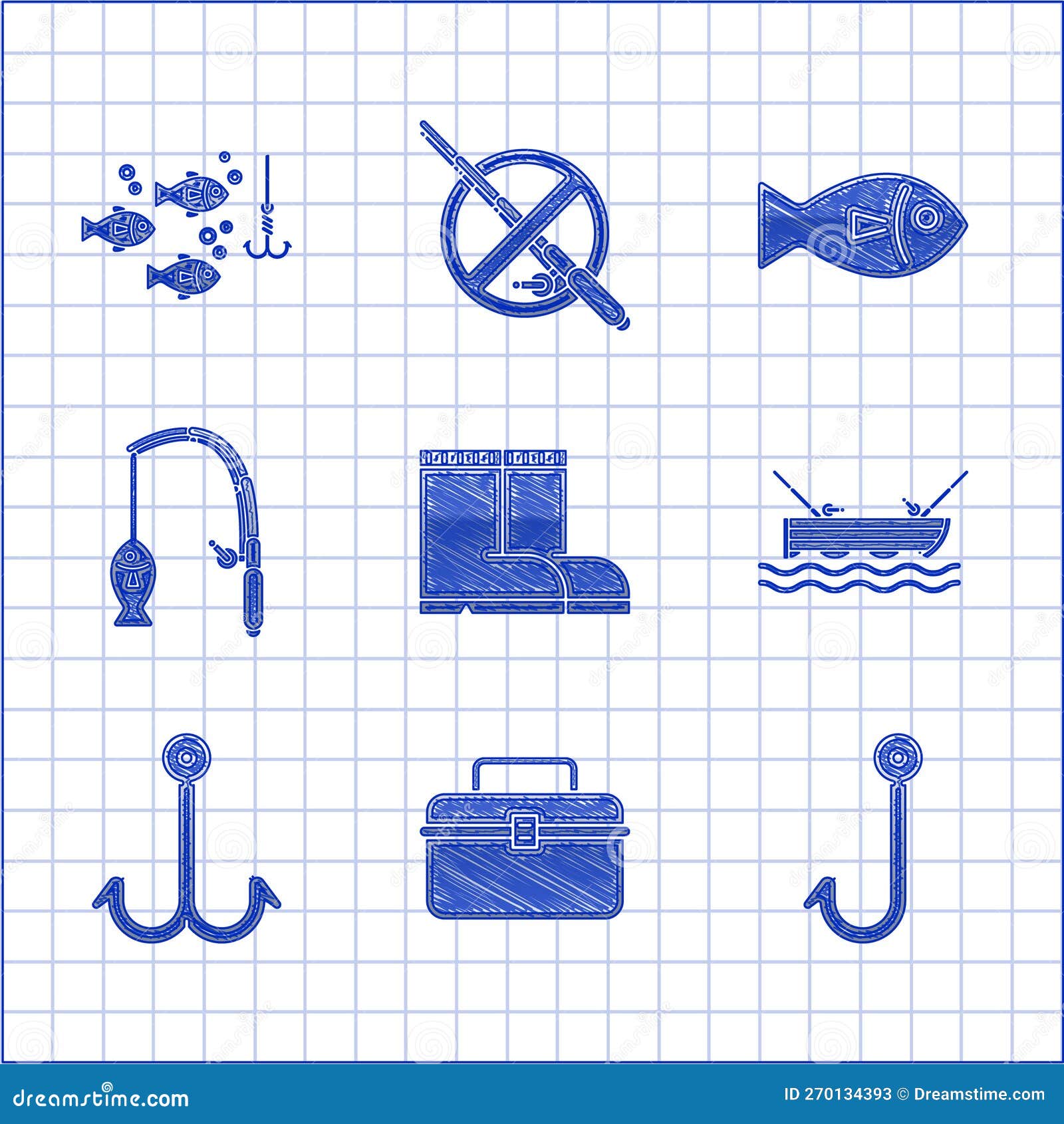 https://thumbs.dreamstime.com/z/set-fishing-boots-case-box-container-wobbler-gear-equipment-hook-boat-rod-water-under-icon-vector-270134393.jpg