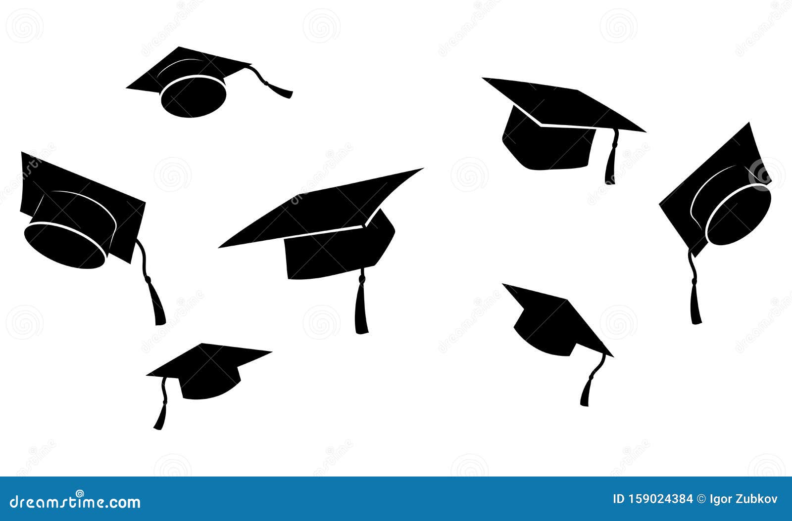 Graduation Caps Stock Illustrations – 1,709 Graduation Caps Stock  Illustrations, Vectors & Clipart - Dreamstime
