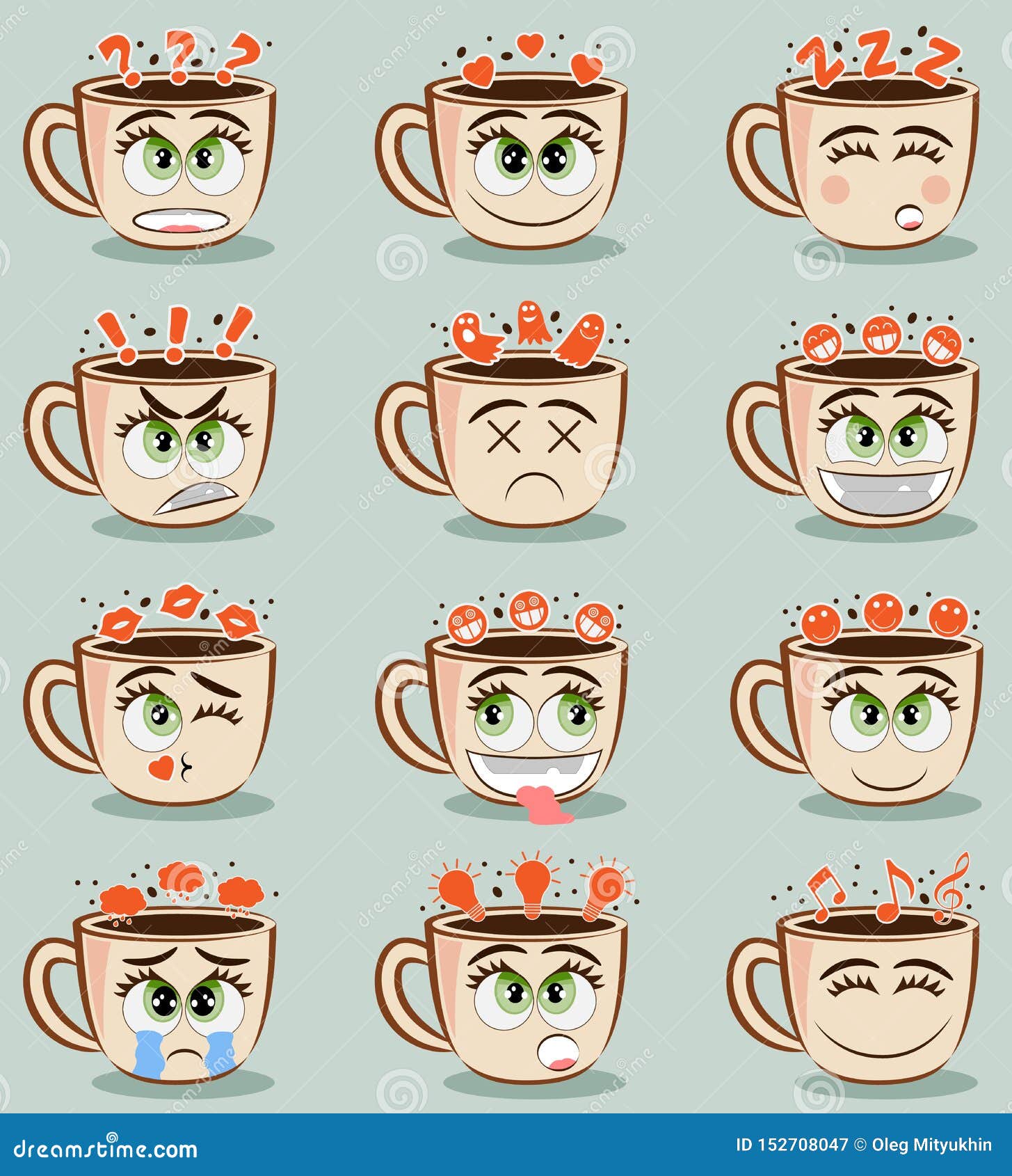 Funny Coffee Stock Illustrations – 29,658 Funny Coffee Stock Illustrations,  Vectors & Clipart - Dreamstime