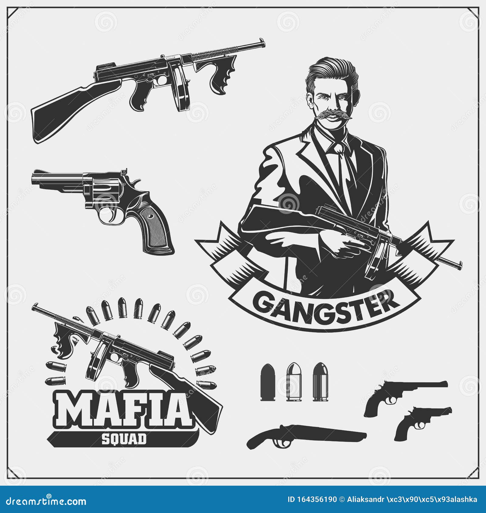 gangsters with guns