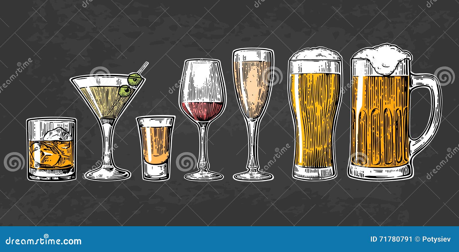 https://thumbs.dreamstime.com/z/set-glass-beer-whiskey-wine-tequila-cognac-champagne-cocktails-vector-engraved-illustration-isolated-dark-vintage-background-71780791.jpg