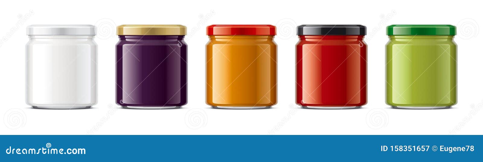 Download Set Of Glass Jar Mockup Stock Vector Illustration Of Mockups 158351657 3D SVG Files Ideas | SVG, Paper Crafts, SVG File