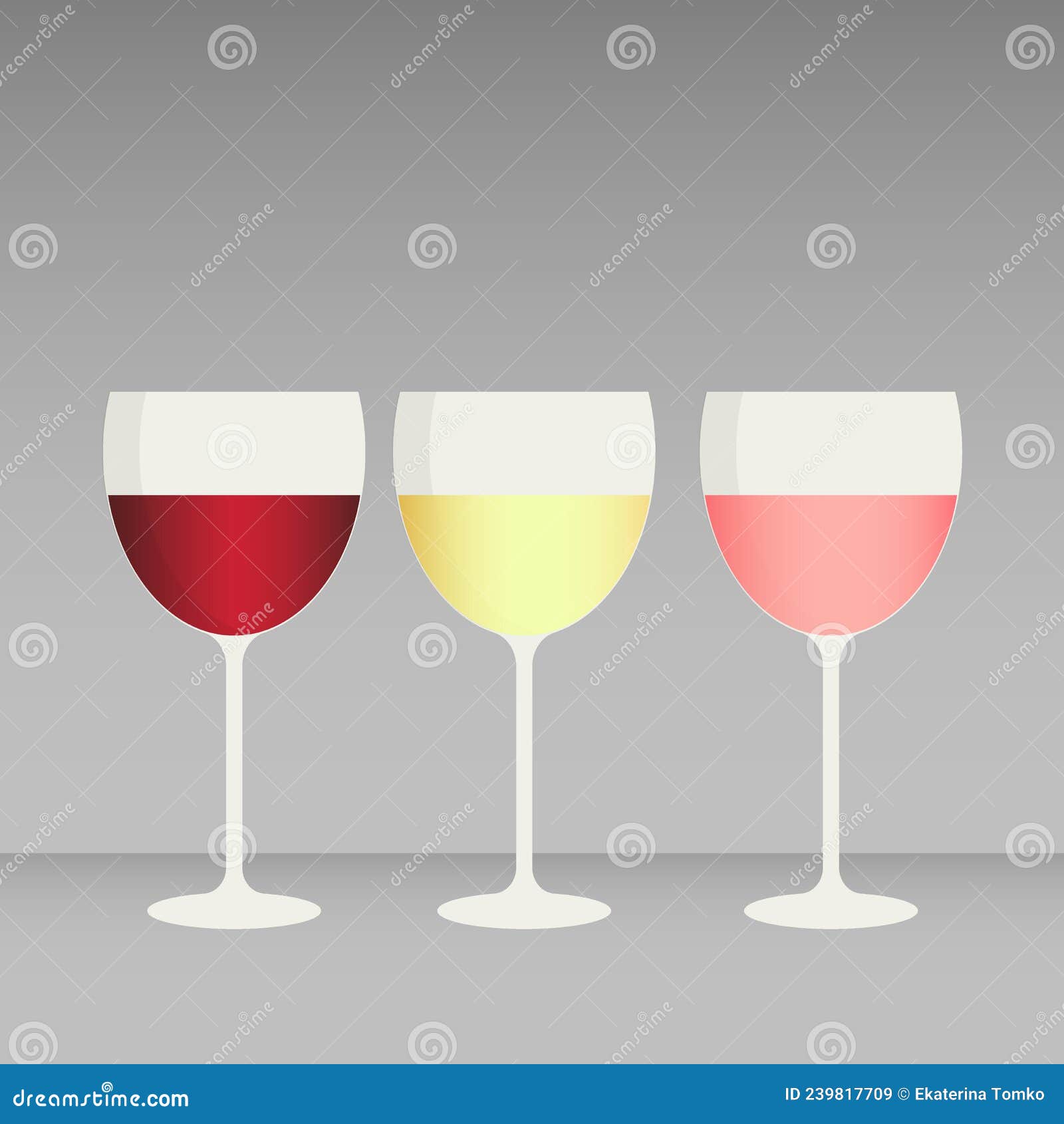 Types Of Wine Glasses Educational Labeled Classification Example