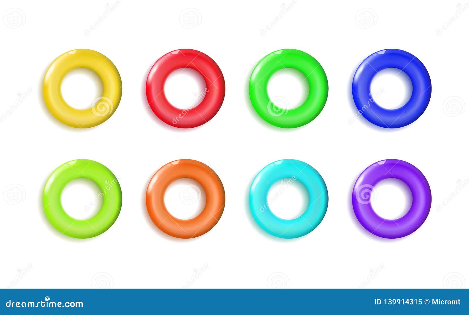 Download Set Glossy Yellow Plastic Toys Ring Toy Bagel Or Donut Colorful For Pyramid Classic Circle With A Fun Design Baby Element Stock Vector Illustration Of Colourful Built 139914315 Yellowimages Mockups