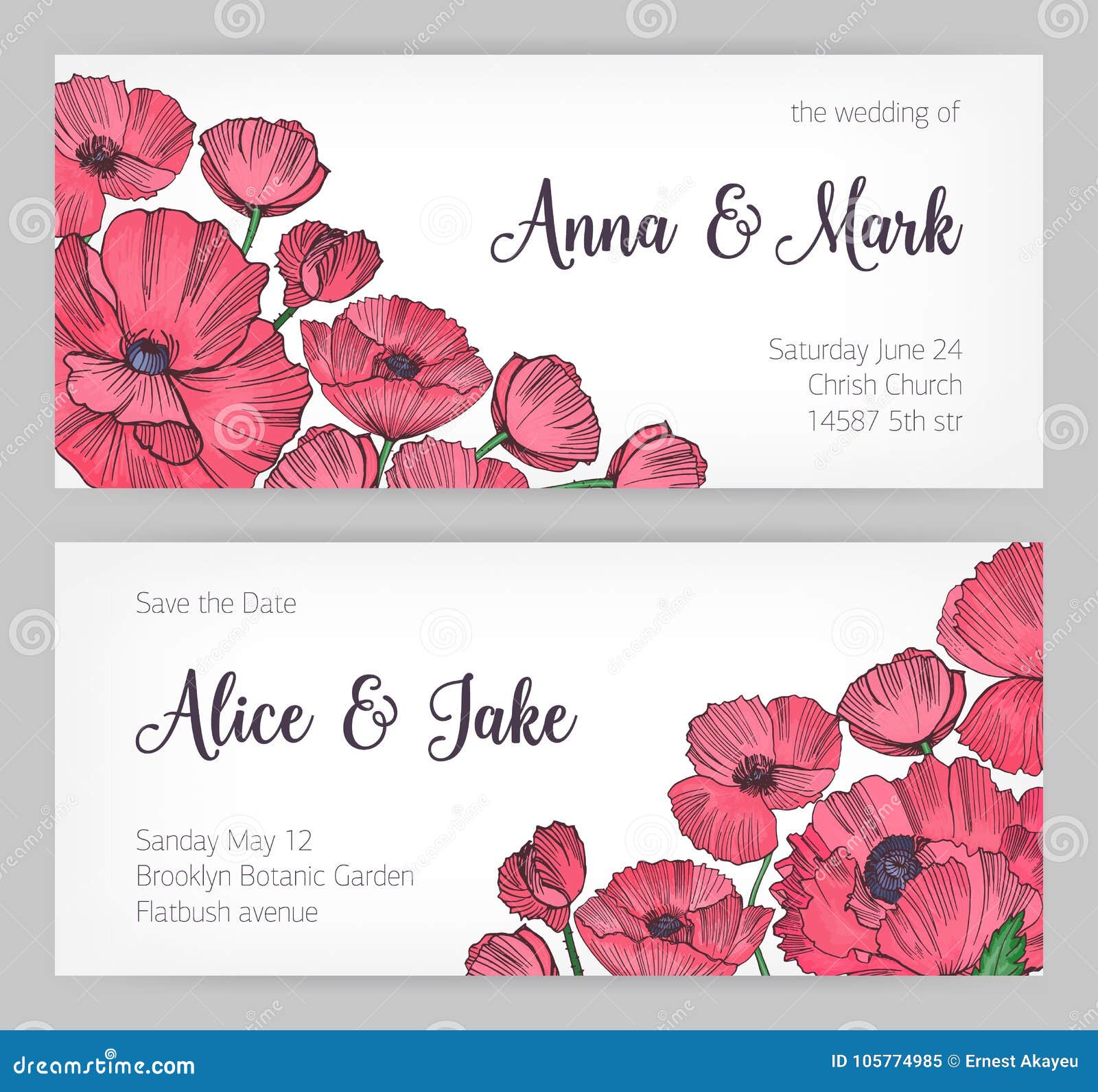 Save The Date Banner Template