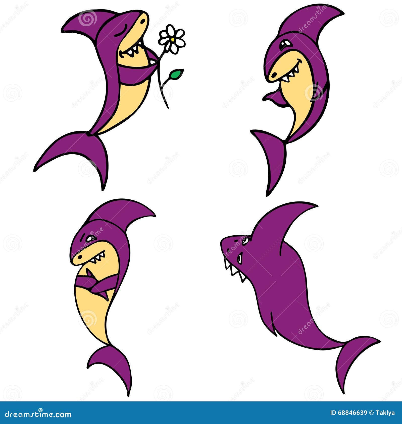 https://thumbs.dreamstime.com/z/set-great-purple-cartoon-shark-kids-book-menu-restaurant-cafe-menu-seafood-card-shark-white-princess-queen-crown-68846639.jpg