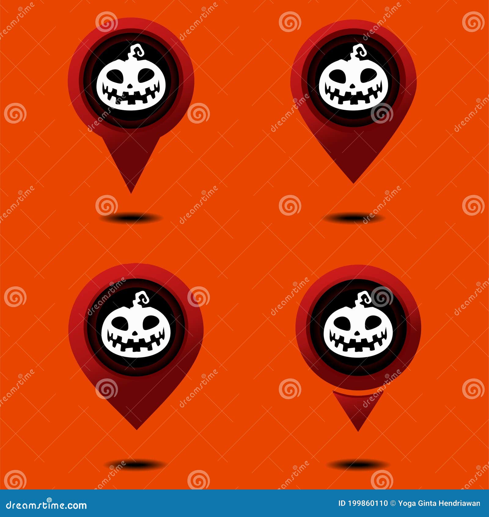 Game eyes icon wooden banner and scary night Vector Image