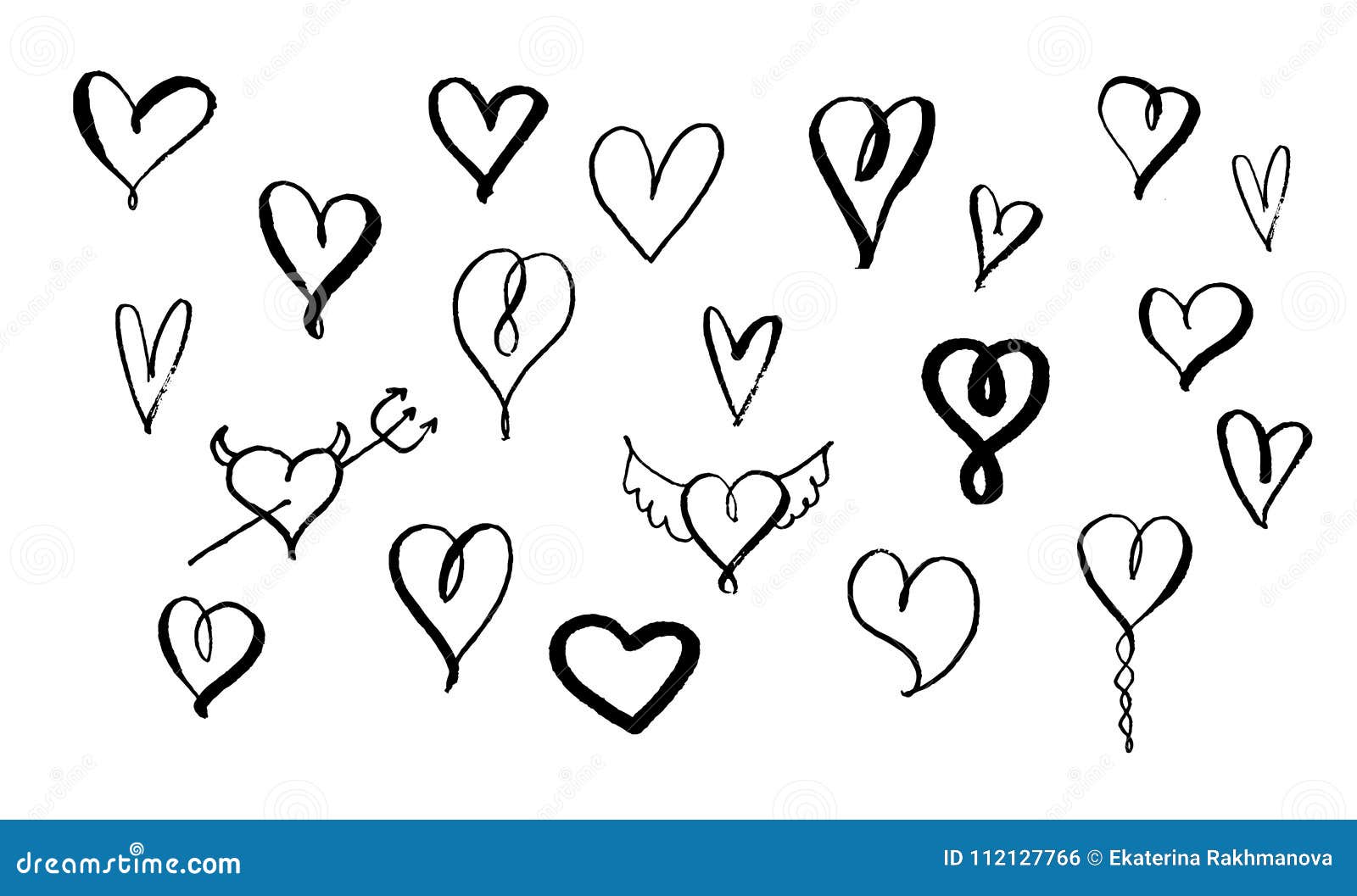 HOPE Aqua Ballpoint Pen Calligraphy Love Heart  #208136 