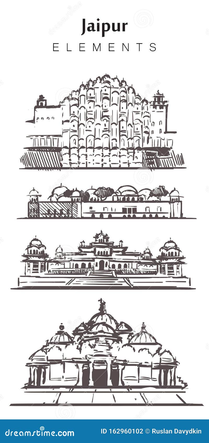 Neeraj Verma on LinkedIn: Made a sketch of Hawa Mahal. It is a palace in  the Indian city of…