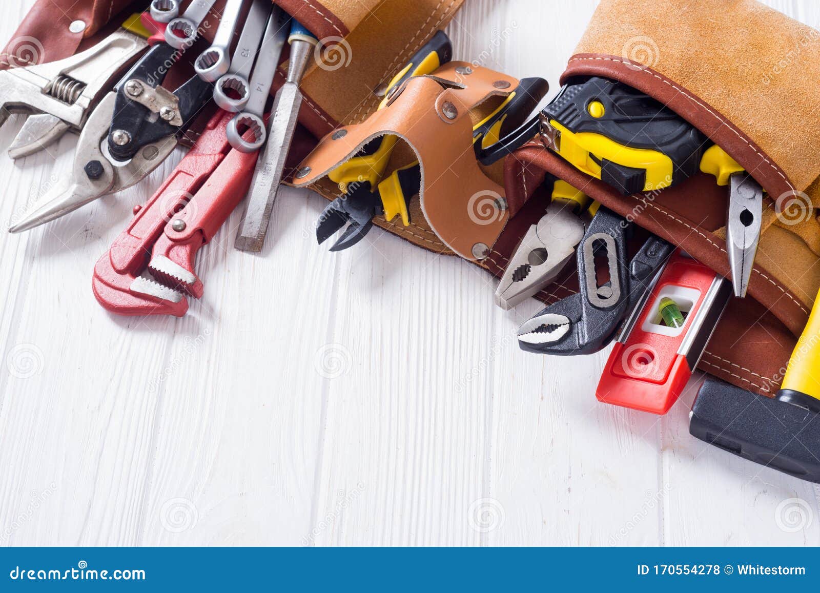 Set of hand tools stock photo. Image of background, carpentry 170554278