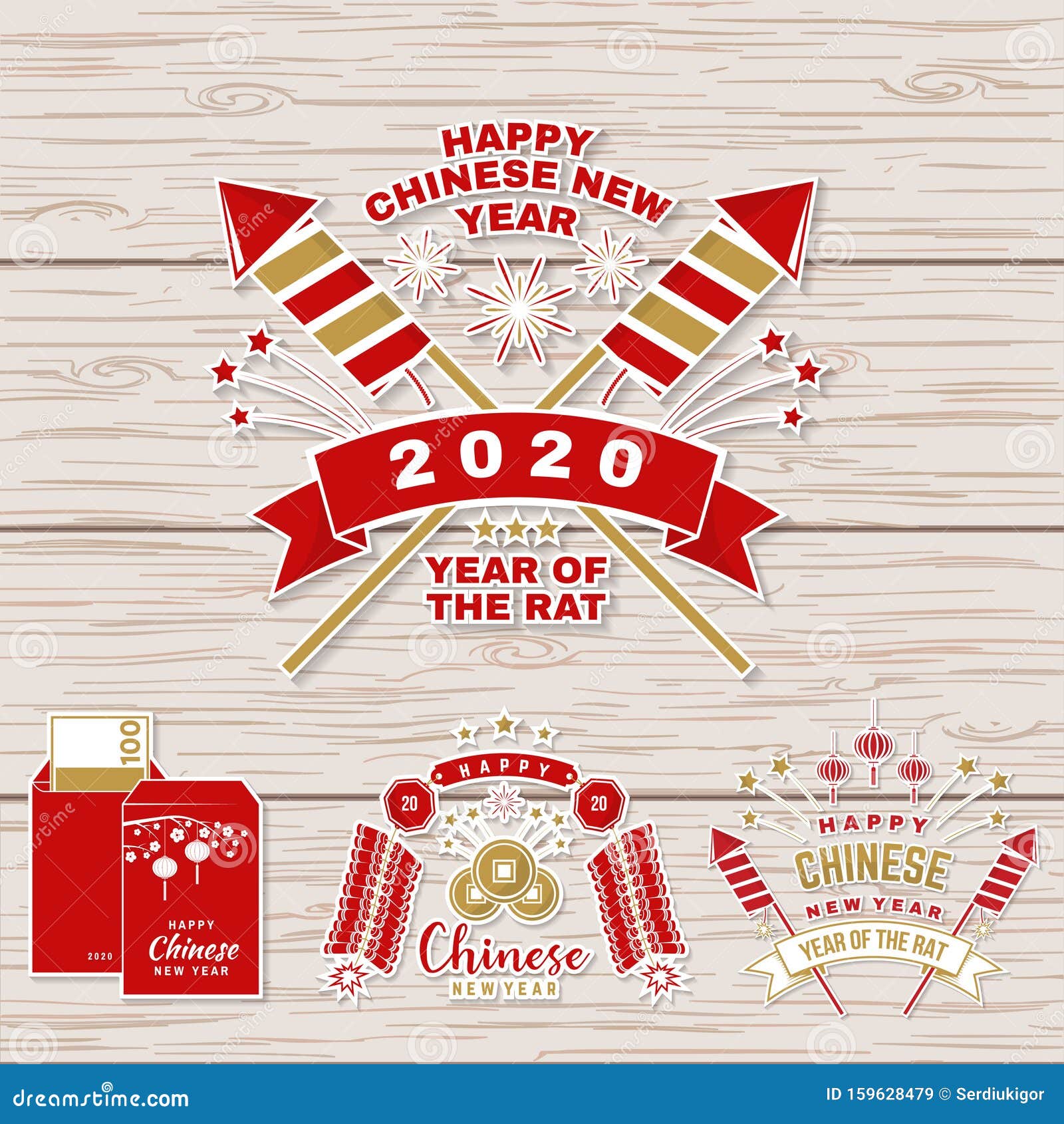 chinese new year sticker printables