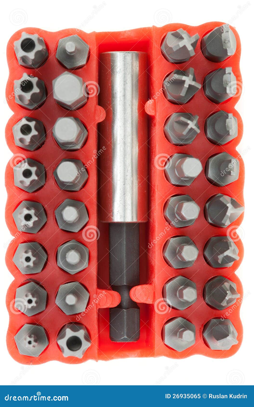Set of Heads for Screwdriver Stock Image Image of screwdriver