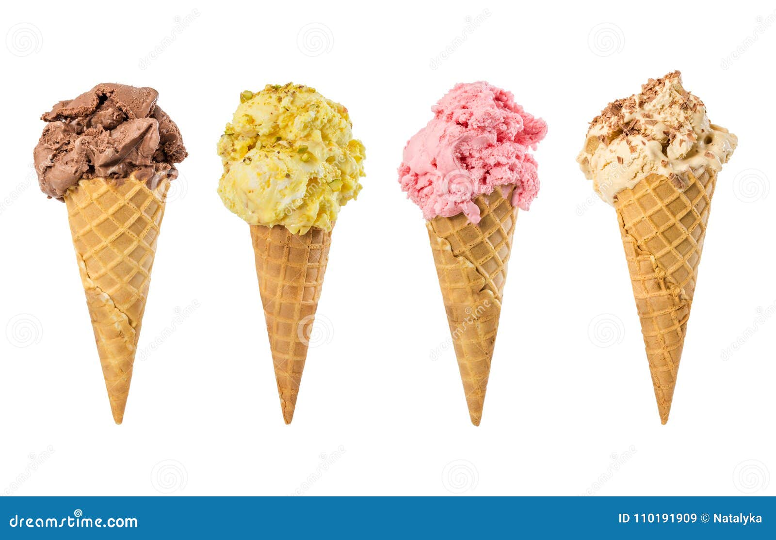 waffle cone background