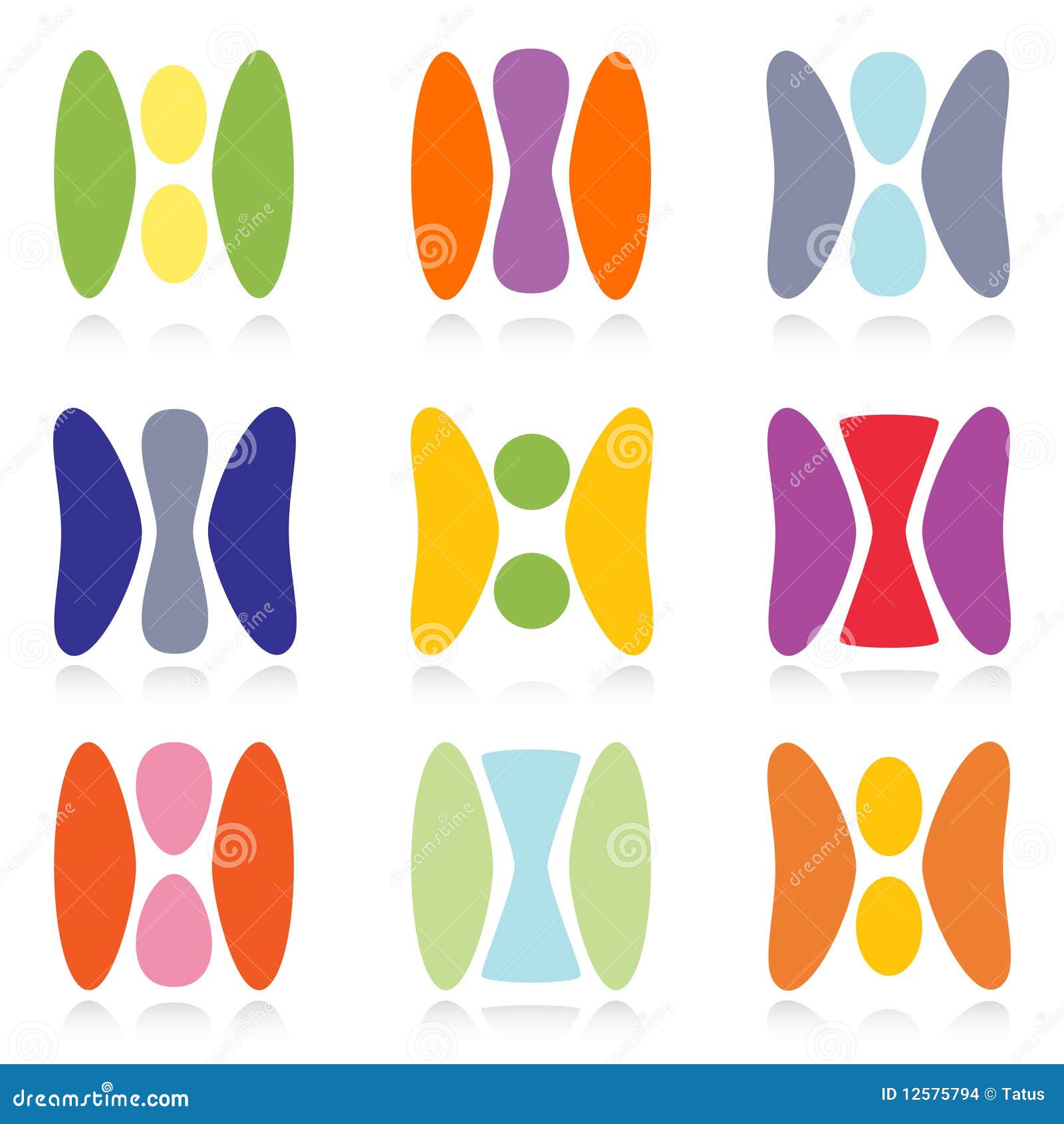 Set of icons stock vector. Illustration of illustration - 12575794