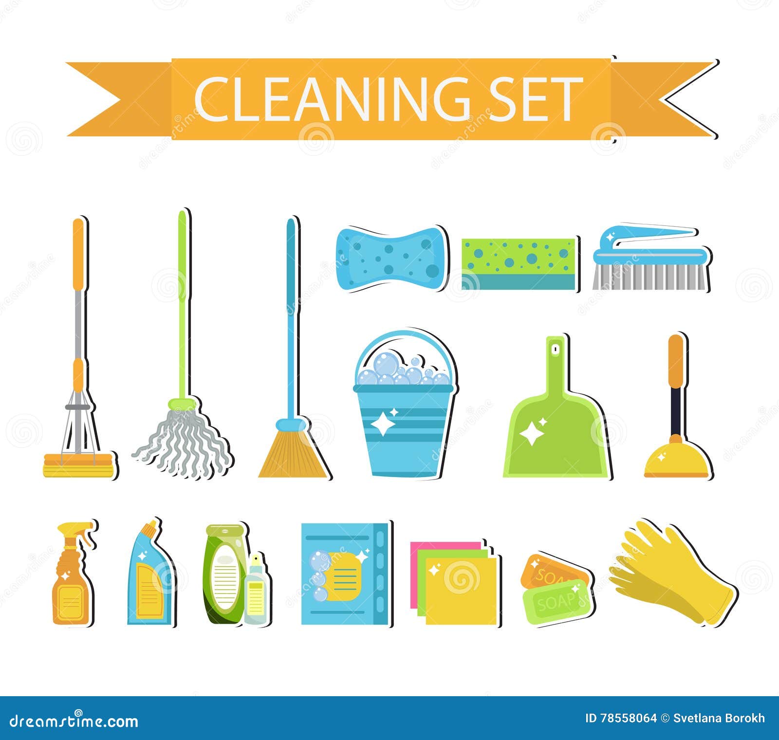 Cleaning Supplies Stock Illustrations – 10,056 Cleaning Supplies Stock  Illustrations, Vectors & Clipart - Dreamstime