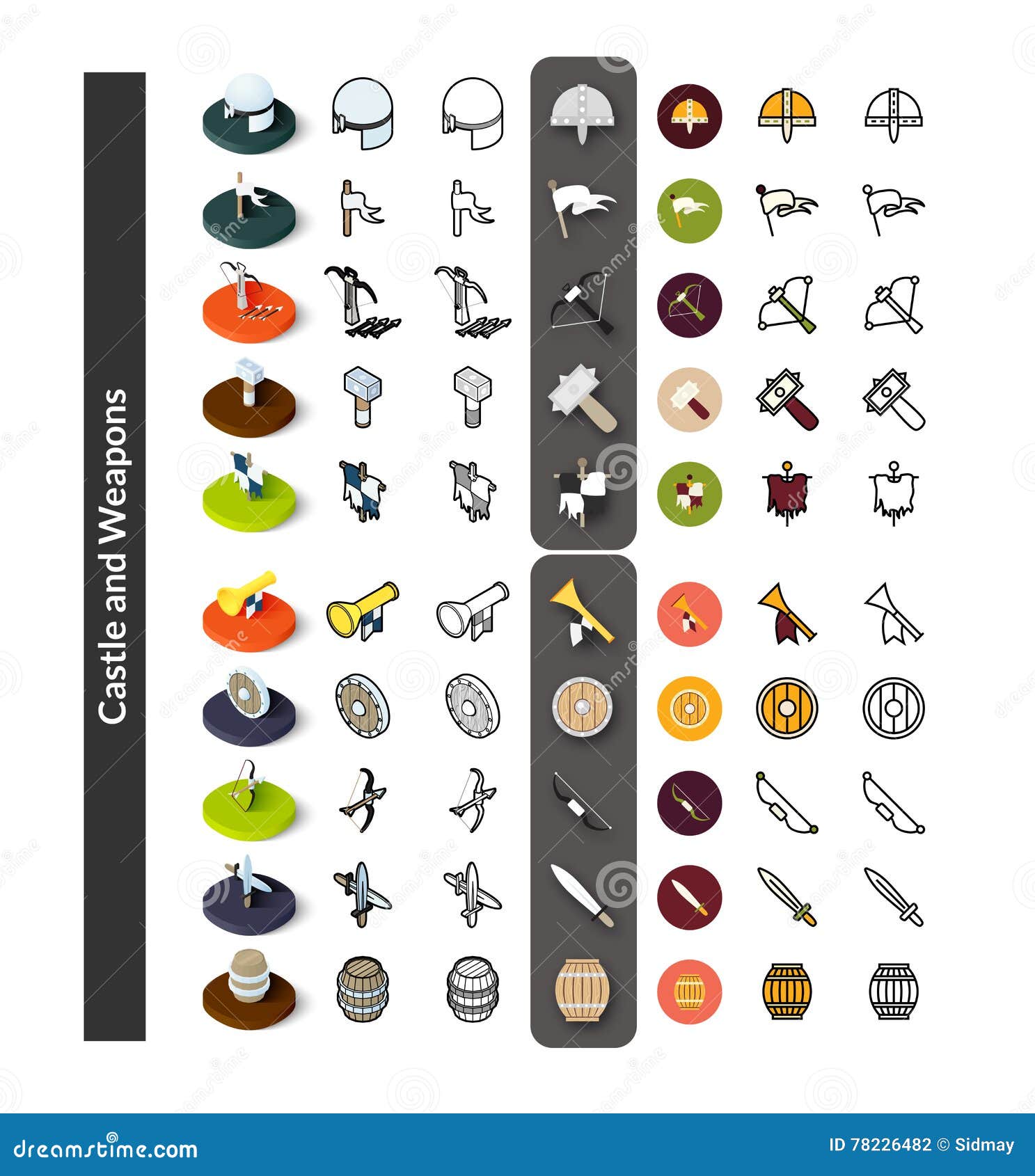 flat symbols flat symbols