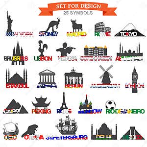 World Capitals Vector Illustration CartoonDealer 62832984 World Capitals Vector Illustration CartoonDealer 62832984