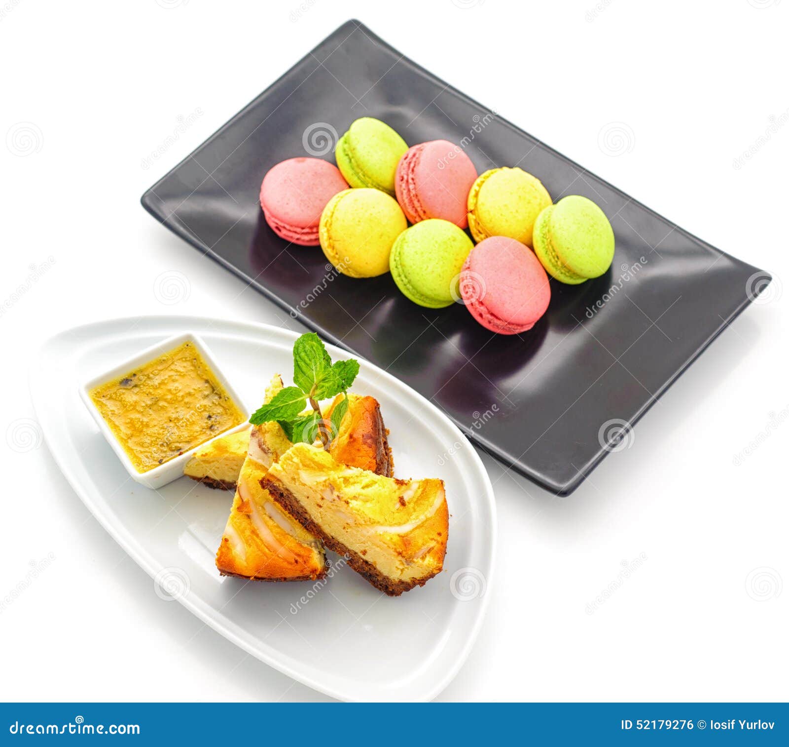Set of International Dishes Arranged for Catering Stock Photo Image