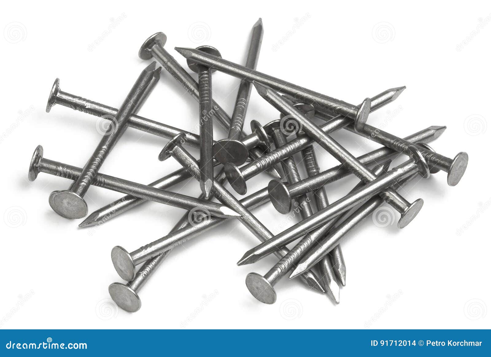 Set of iron Nails stock photo. Image of pile, nailhead 91712014