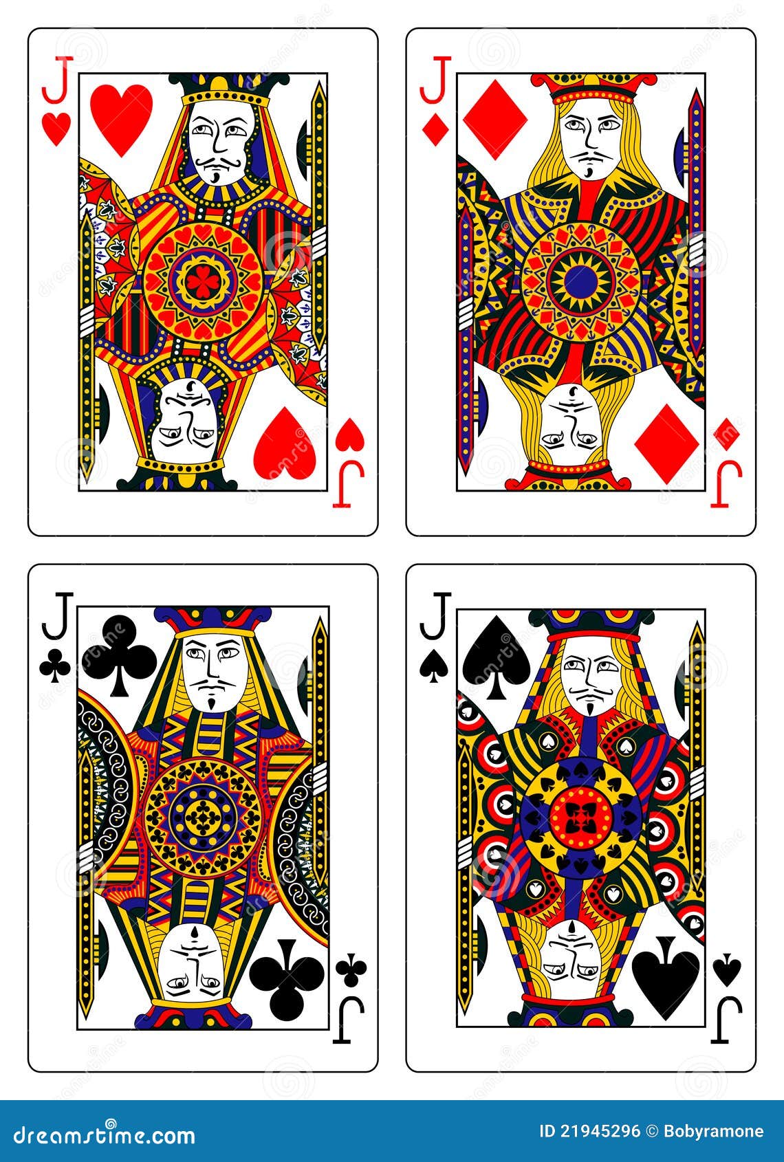 Playing Card Jacks