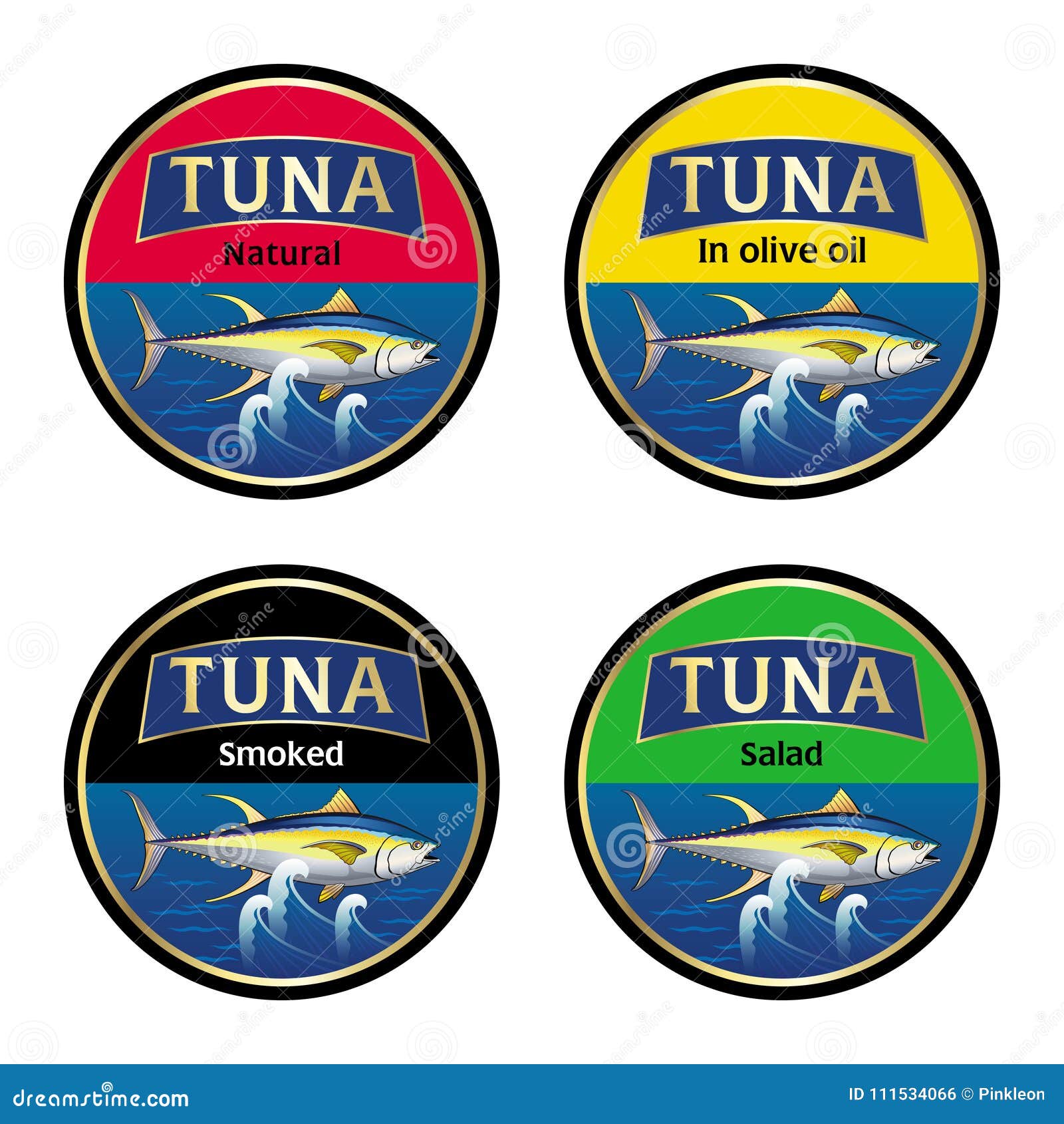 Tuna Can Label