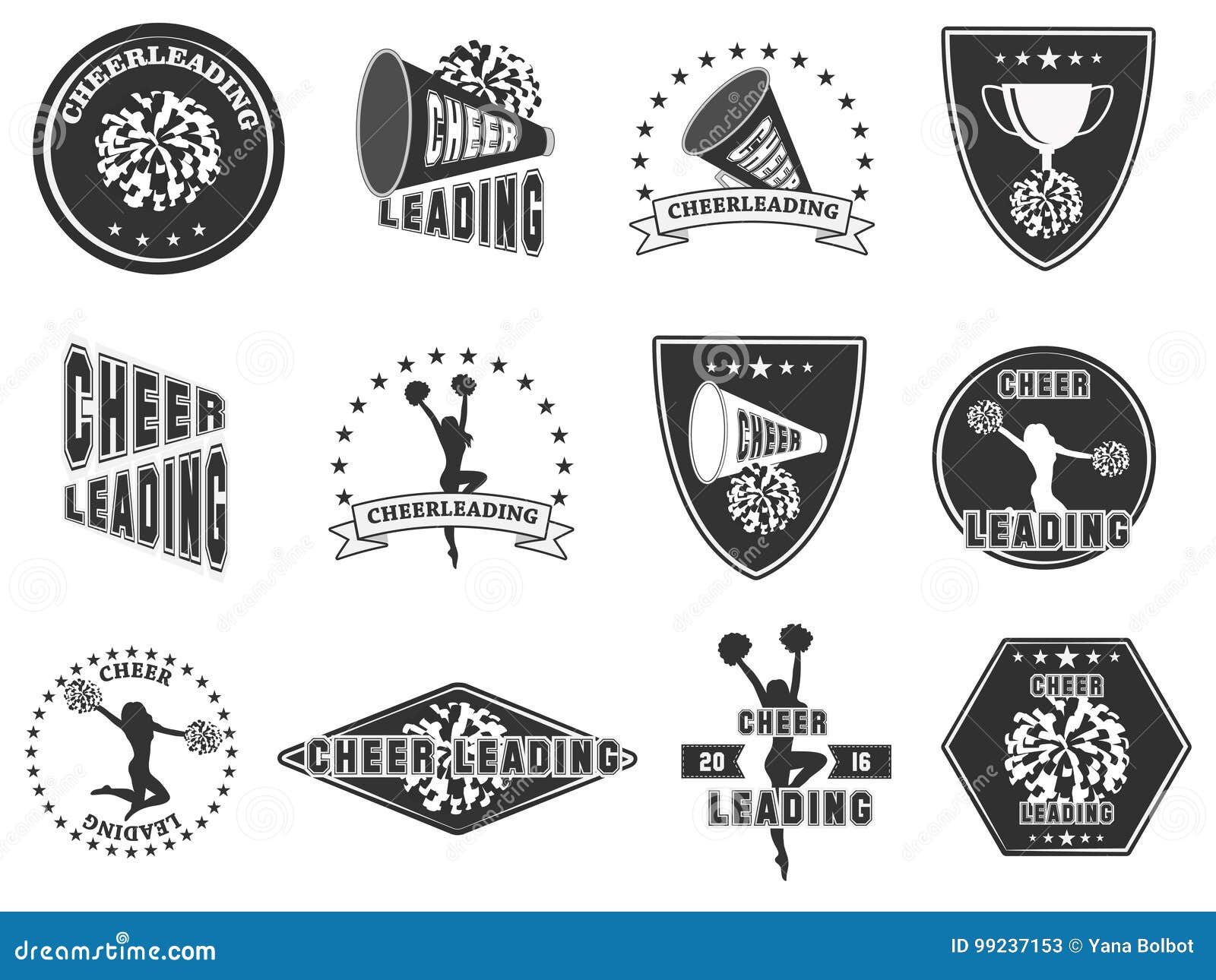 Cheerleading Logos Designs