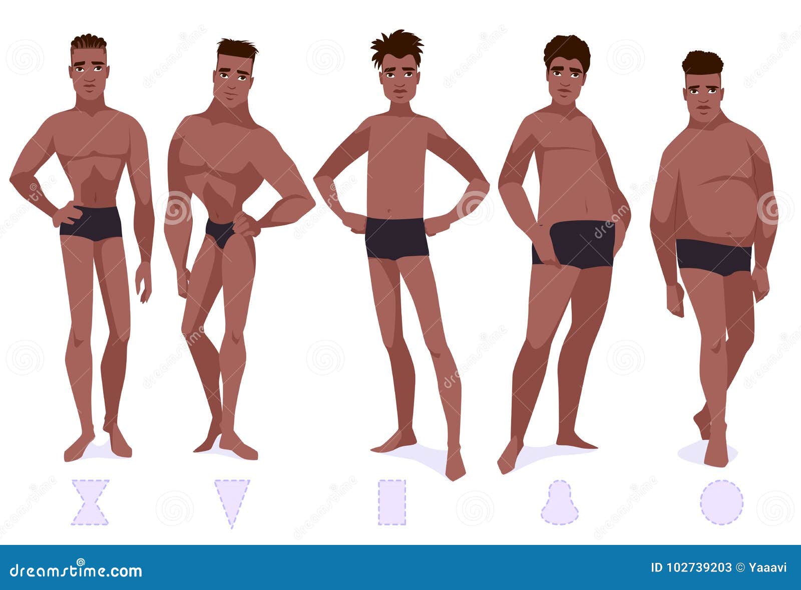 Apple Body Shape Man Stock Illustrations – 102 Apple Body Shape