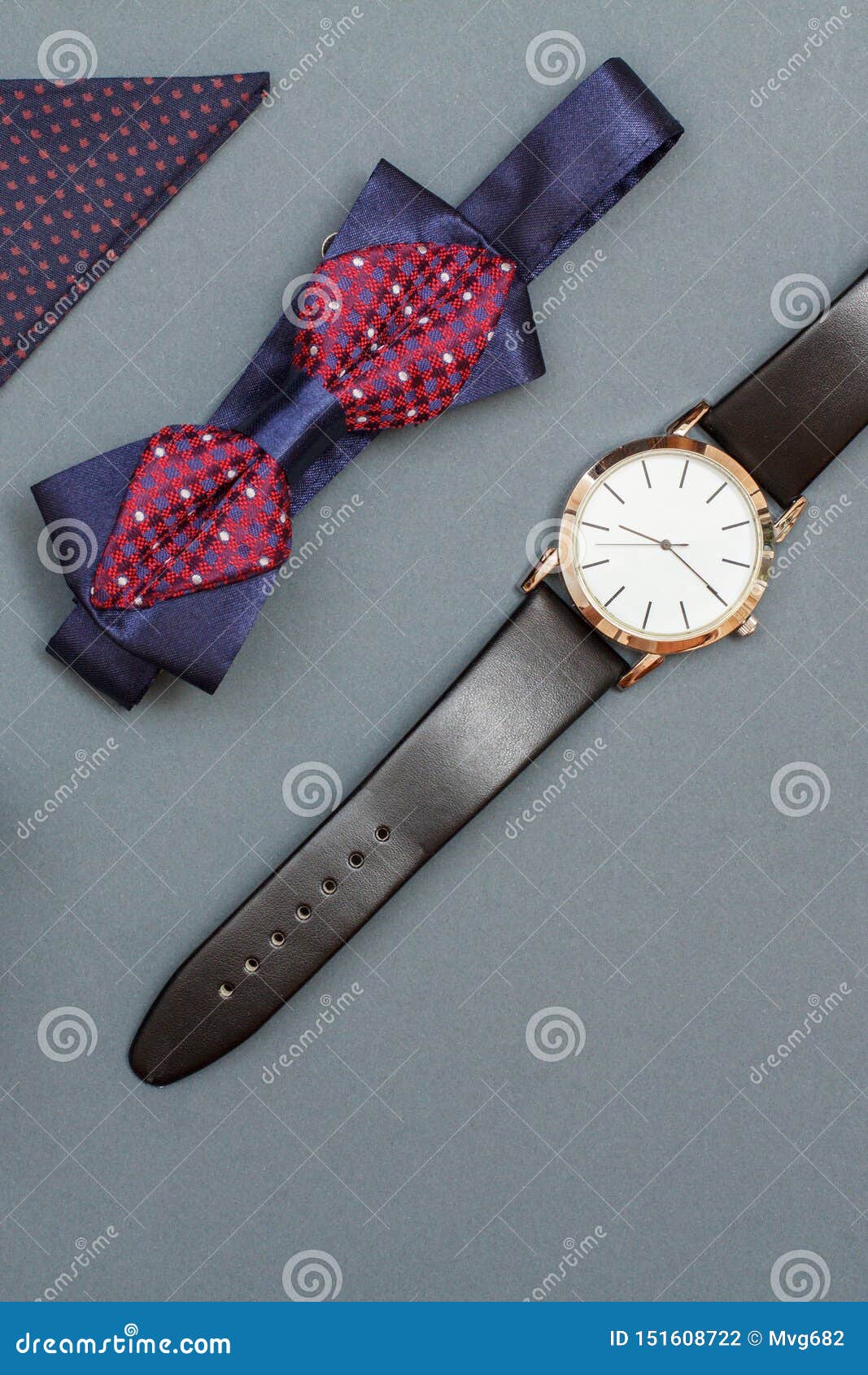 Set of Men Accessories in Business Style. Luxury Businessman Attributes ...