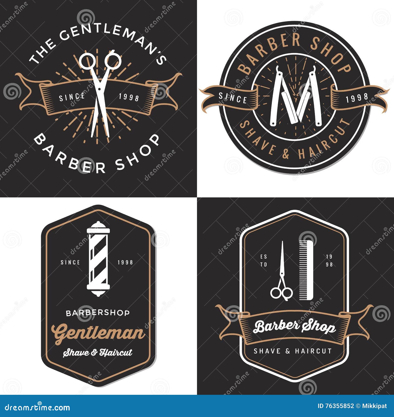 Barber Logo Stock Illustrations – 33,368 Barber Logo Stock Illustrations,  Vectors & Clipart - Dreamstime