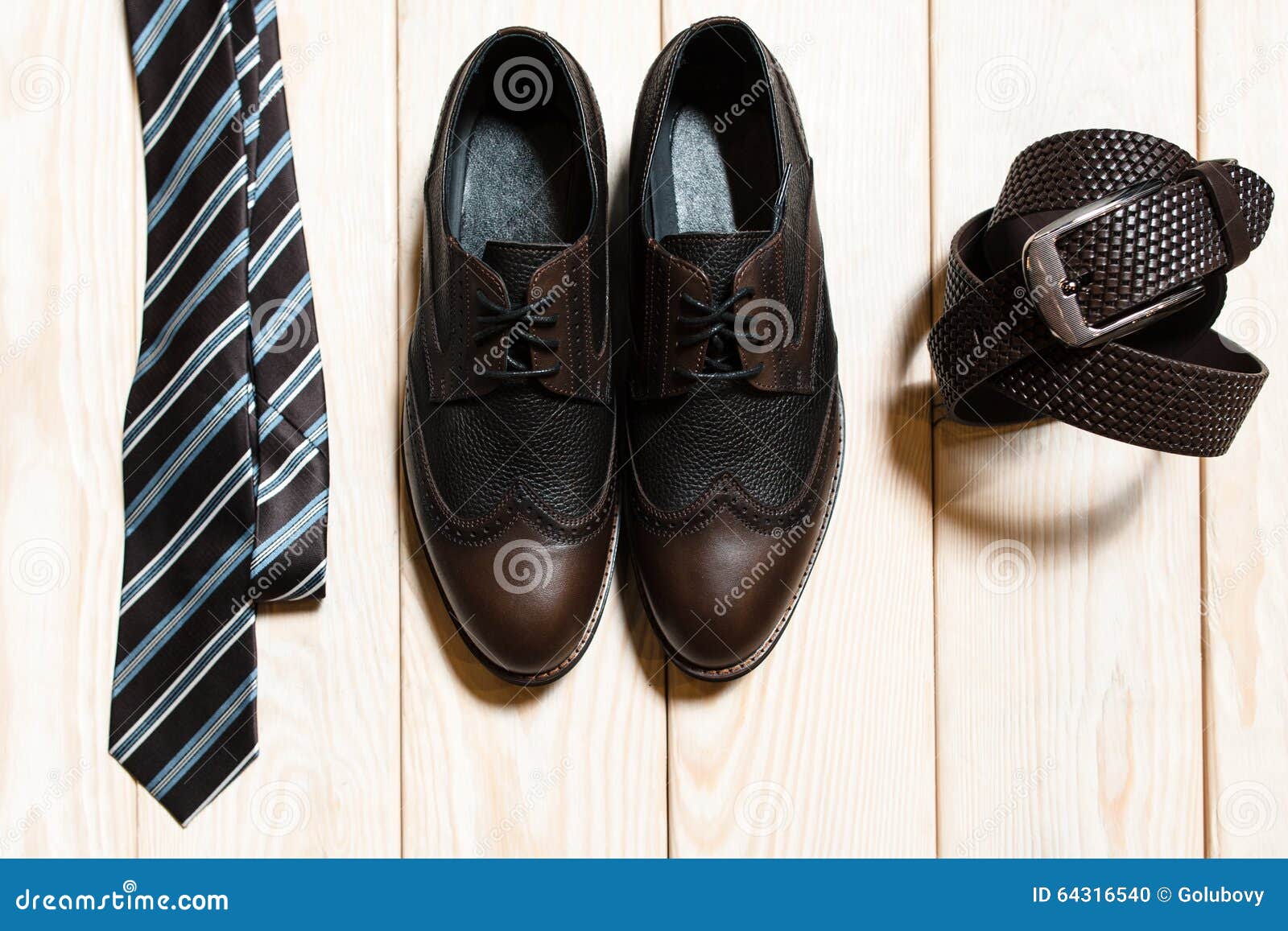 Set of Mens Conservative Style Accessory Stock Photo - Image of ...