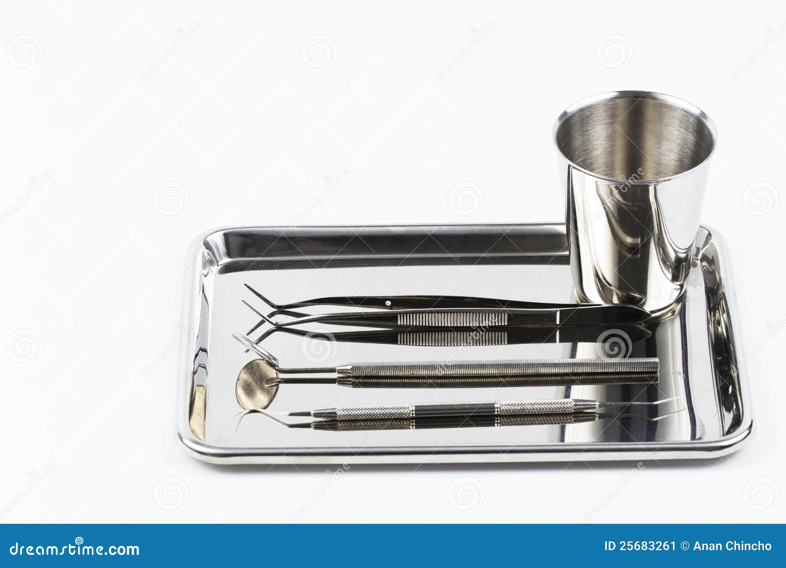 Set of Metal Medical Equipment Tools Stock Image Image of drill, dental 25683261