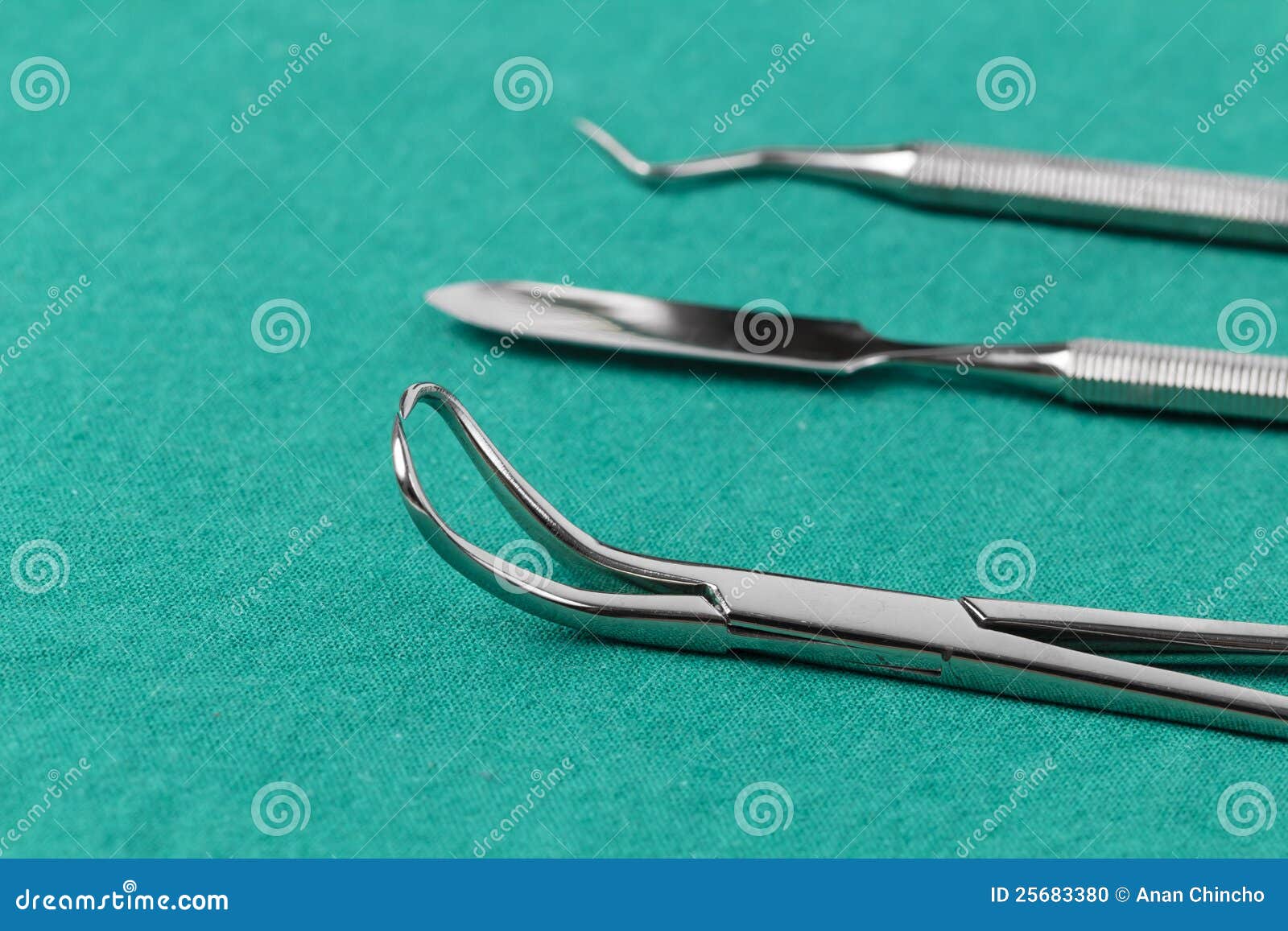 Set of Metal Medical Equipment Tools Stock Photo Image of gripper