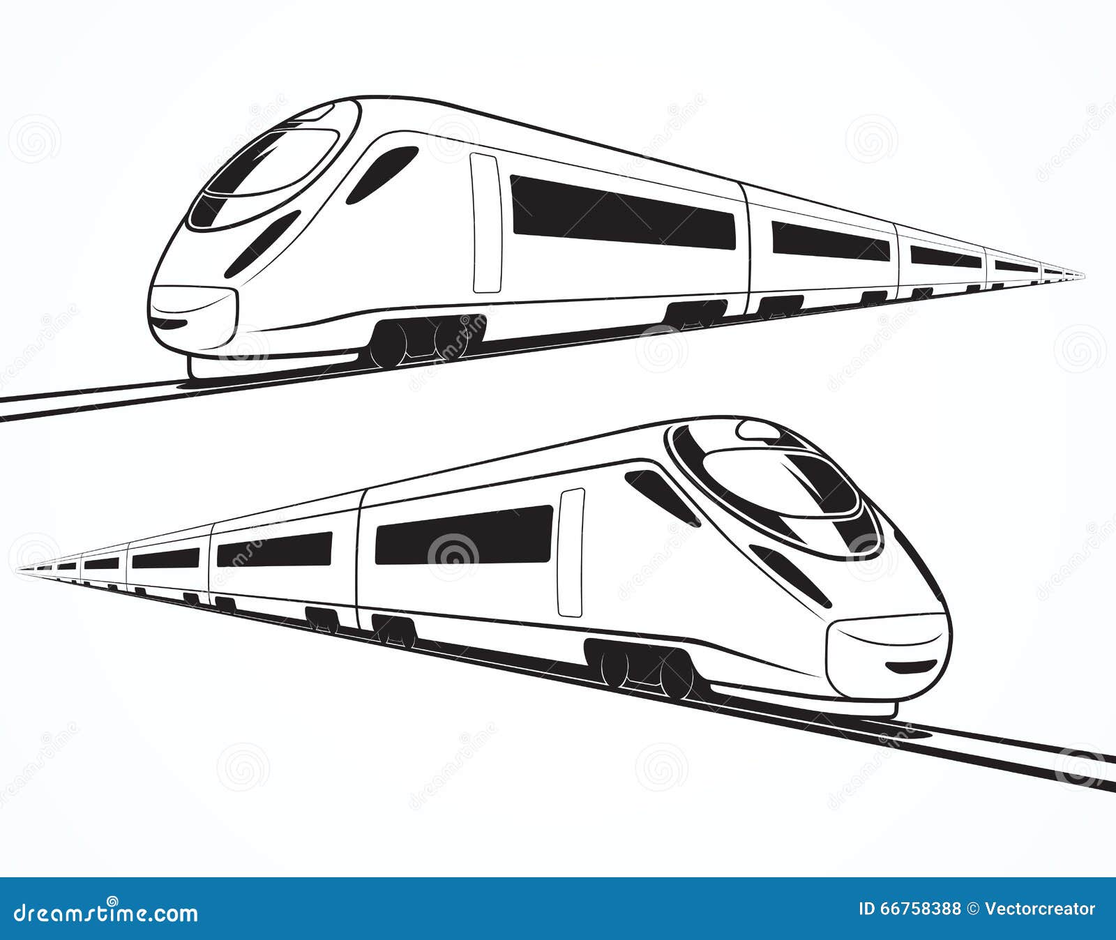 Modern high speed train sketch icon Stock Vector Image & Art - Alamy