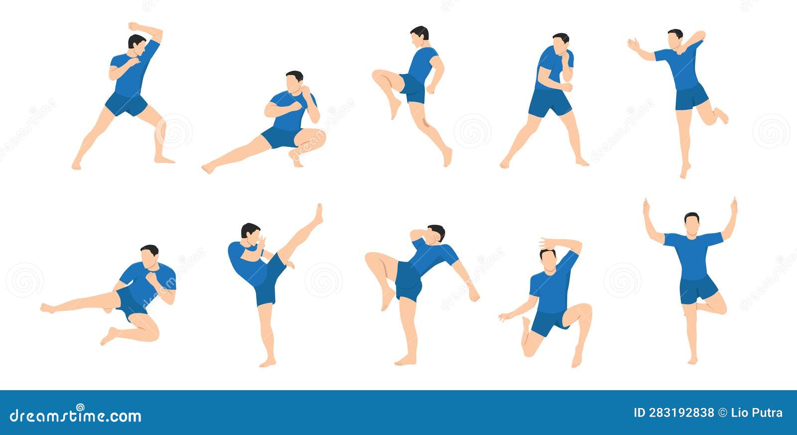 Muay Thai Fighter Vector Silhouette Pose, Muay Thai Fighters, Silhouette  Poses, Muay PNG and Vector with Transparent Background for Free Download