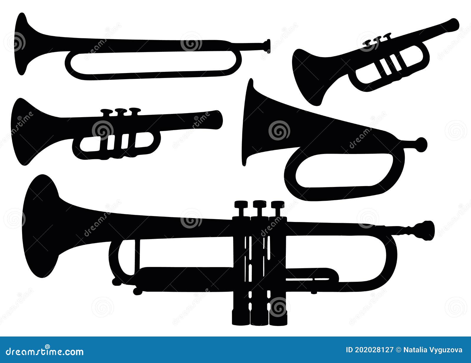 trombones and musical pipes in the set.