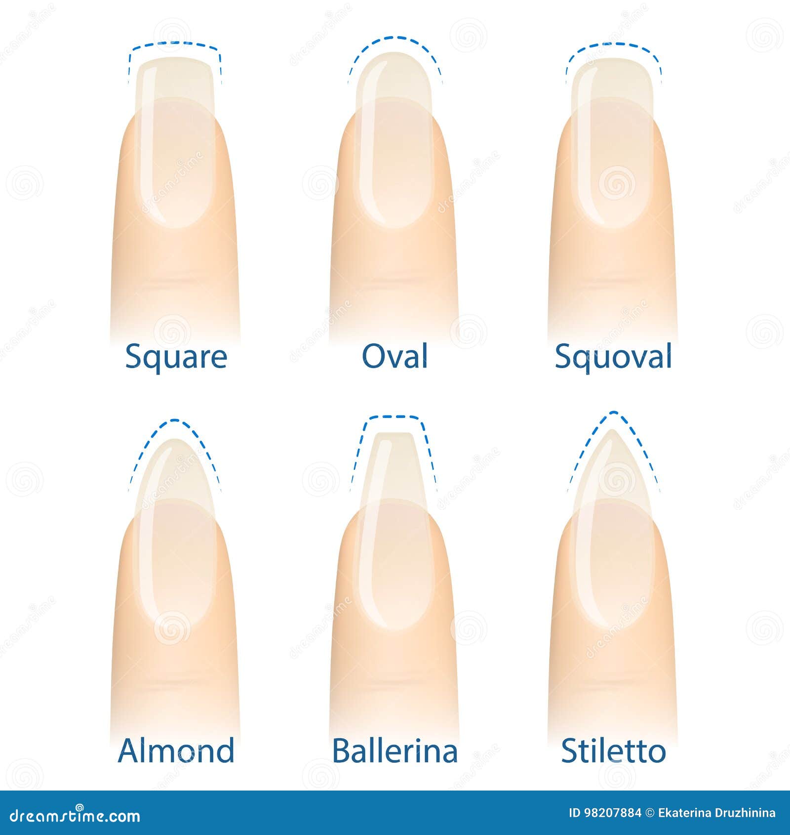 10 Different Nail Shapes for Every Finger Type | Glamour