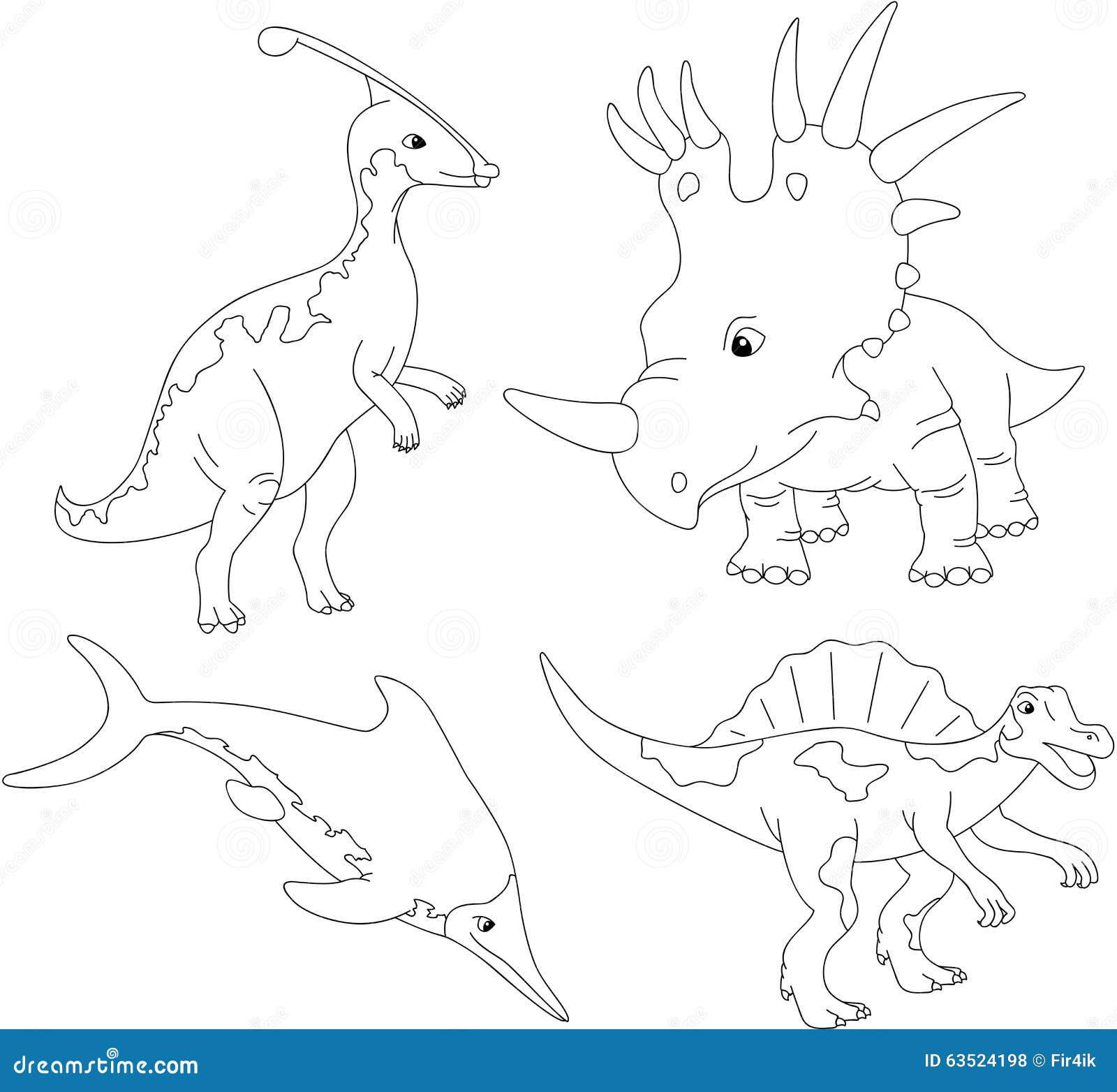 Динозавр Стиракозавр раскраска Тираннозавр