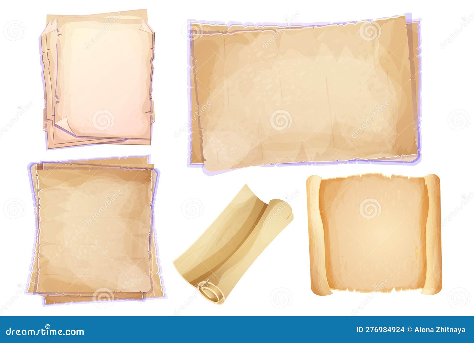 https://thumbs.dreamstime.com/z/set-parchment-scroll-papyrus-antique-paper-blank-cartoon-style-isolated-white-background-fairy-fantasy-element-set-parchment-276984924.jpg
