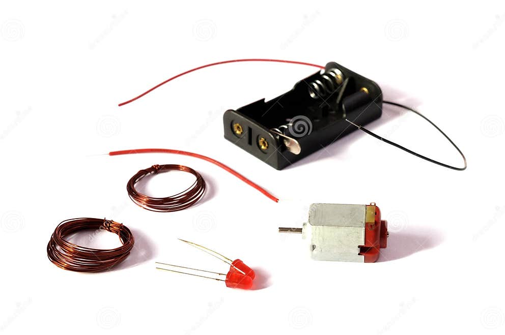 A Set of Passive Electronic Components for a Simple Battery Powered