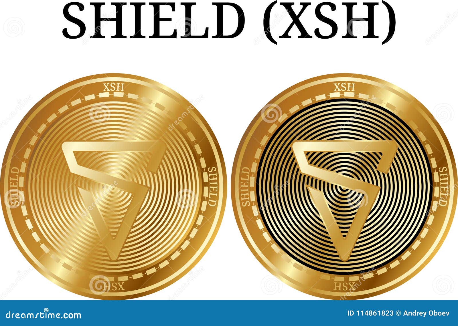 Set Of Physical Golden Coin Shield Xsh Stock Vector Illustration Of Concept Chain Set Of Physical Golden Coin Shield Xsh Stock Vector Illustration Of Concept Chain